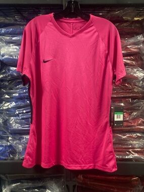Nike Tiempo Premier Soccer Jersey NWT Women’s XL Pink Dri-Fit 894495-662